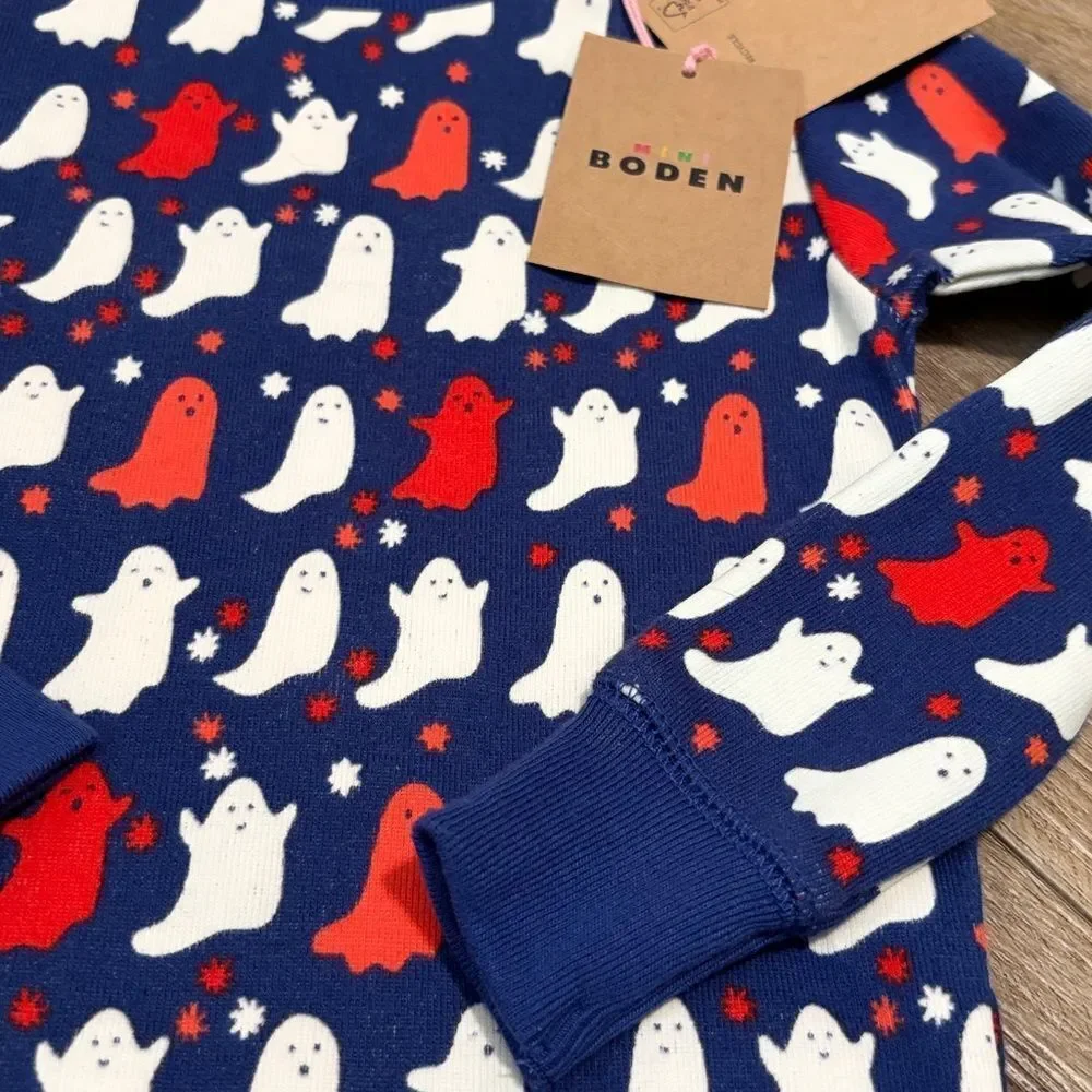 NWT Mini Boden Snug Glow-in-the-dark Pajamas